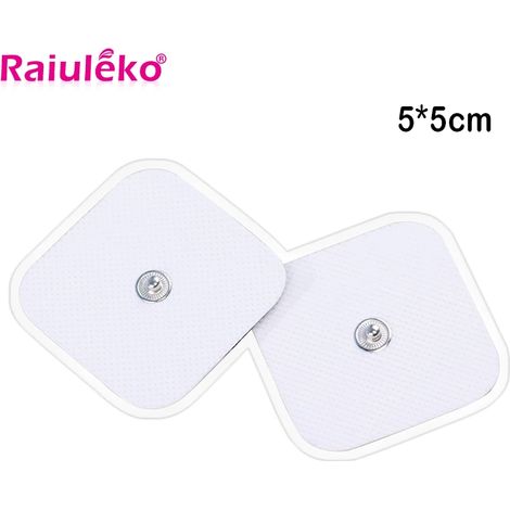 10/20 électrodes de rechange 44/55cm pour stimulateur musculaire TENS, patchs de massage de soutien 03305