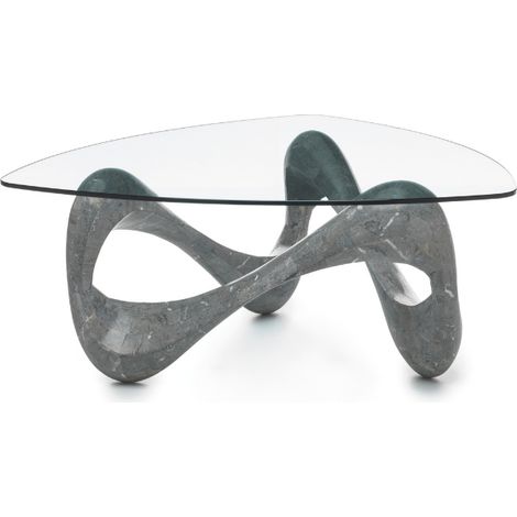 Aureus, Tavolino da salotto Grigio (100cm X 100cm H. 42.5cm) Duzzle (1/5)