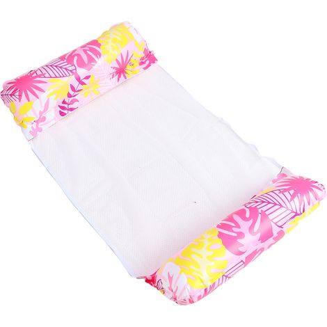 Wasserspiel-Liegestuhl, Schwimmbett-Sofa, aufblasbarer Schwimmkreis für Erwachsene (Pumpe inklusive)