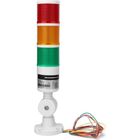Voyant D'Alarme - 24 V - 3 Couleurs Avec Buzzer - Pour Machines Cnc - 1 Pièce (1/5)