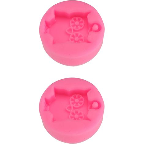 Lot de 2 moules en silicone à faire soi-même en forme de hibou mignon, antiadhésifs et souples, parfaits pour les désodorisants de voiture. (1/5)