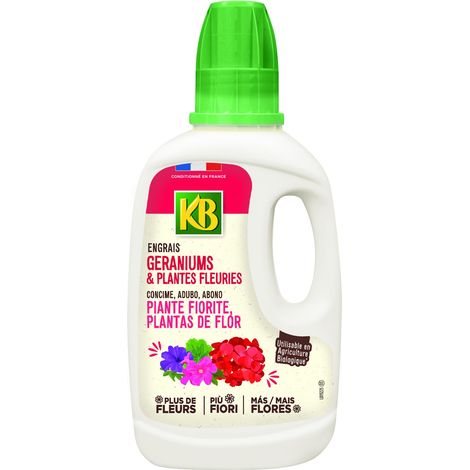 Engrais géraniums et Plantes Fleuries 500 ML (1/3)