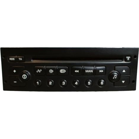 Autoradio PEUGEOT 206 5p [PRODUIT D'OCCASION]♻️6564rt