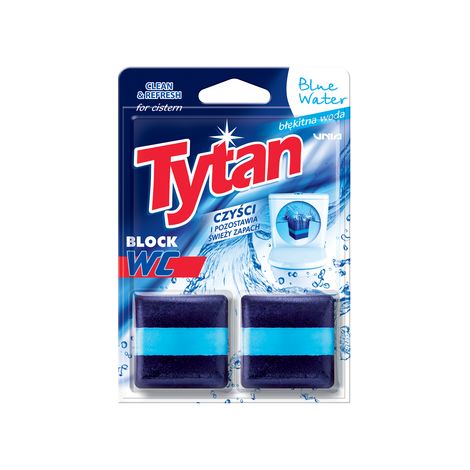 530200 Bloque colorante para inodoro Tytan Blue Water.