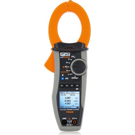 HT-Instruments Pinza Amperimétrica Digital robusta y precisa