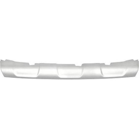 Spoiler de pare-choc avant central gris argent Dacia Sandero Stepway 2 phase 2 2016-2020