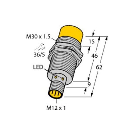 Turck Sensor induktiv NI20-M30-AP6X-H1141