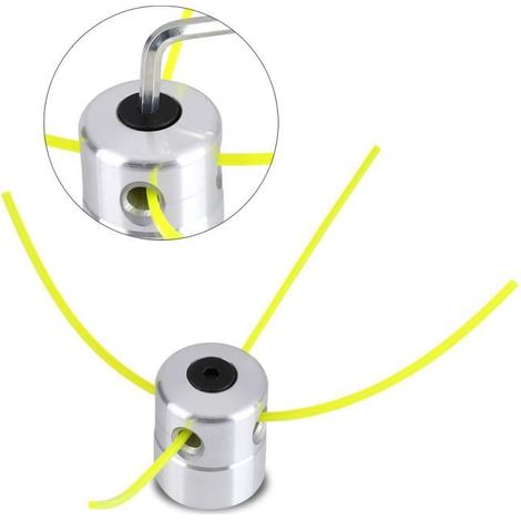 Tête de débroussailleuse - SURENHAP - Universelle - Aluminium - Durable - Facile à installer (1/4)