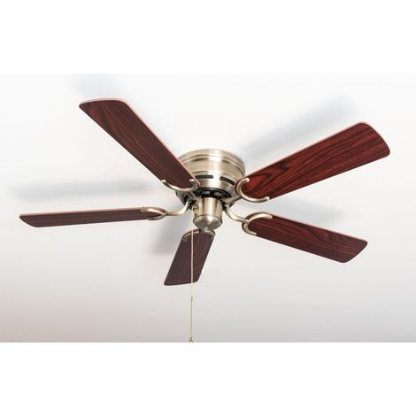 Ceiling fan Kisa Deluxe AB Rosewood / Walnut (1/4)
