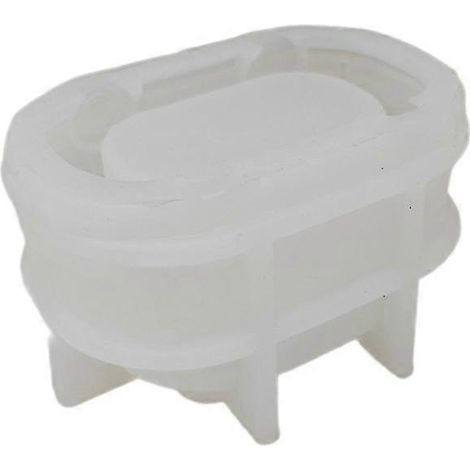 Moules en silicone 3D en forme de bus pour vases, ciment silicone, matériau silicone pour la fabrication artisanale de pots de fleurs pour plantes succulentes. (1/5)