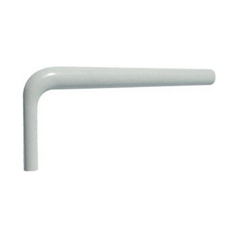 TUBO DI SCARICO PER CASSETTA PVC A ZAINO HIVORY cm 35 x 23 - Diametro 50 X 40 (1/3)