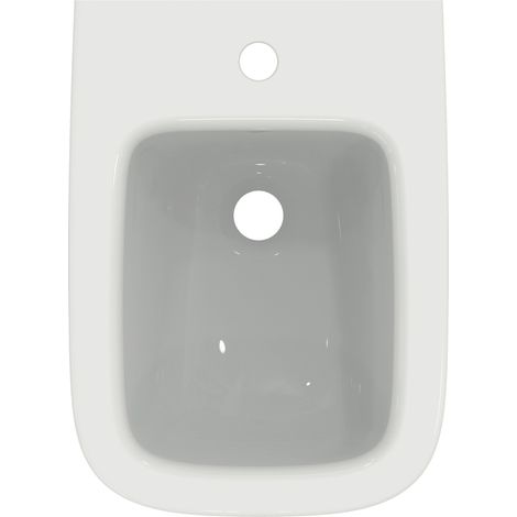 Ideal Standard i.Life S - Bidé suspendido, 355x480 mm, con rebosadero, orificio para grifo, blanco T459301 (1/4)