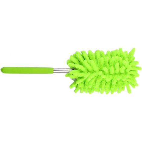 Staubwedel aus Chenille Mikrofaser mit Rutschfestem Griff et Biegsamer Teleskopstange Großer (1/5)