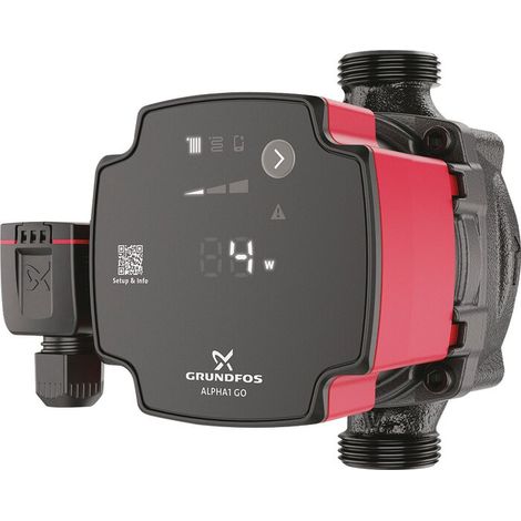 Circulateur ALPHA1 GO 15-60 - GRUNDFOS - Entraxe 130 mm - 1'