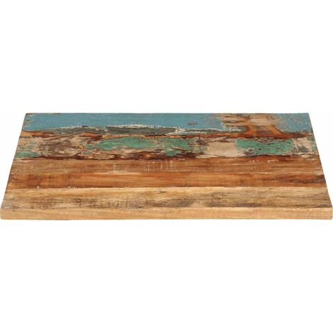 Maison Exclusive - Piano Tavolo Rettangolare 60x70 cm 25-27 mm Legno di Recupero