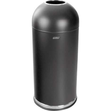 Collecteur dôme 52 litres 38 x 38 x 88 cm - noir - Dbmark