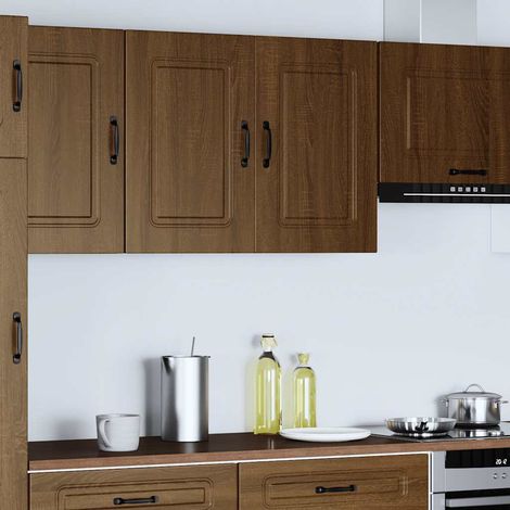 Maison Exclusive - Pensile da Cucina Kalmar Rovere Marrone in Legno Multistrato