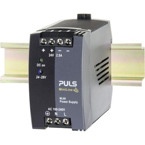 Alimentation rail DIN PULS MiniLine ML60.242 28 V/DC 2.5 A 60 W 1 x