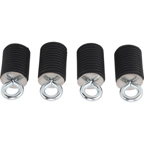 ATV Anchors, 4 Pieces 1.45 Inch Rubber and Stainless Steel UTV Anchor Replacement Locking Tie-Down Anchors for Ranger (1/5)