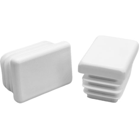 Tappo interno per profilo, pilastro, tetto 30x20, 50 pezzi, bianco (1/5)