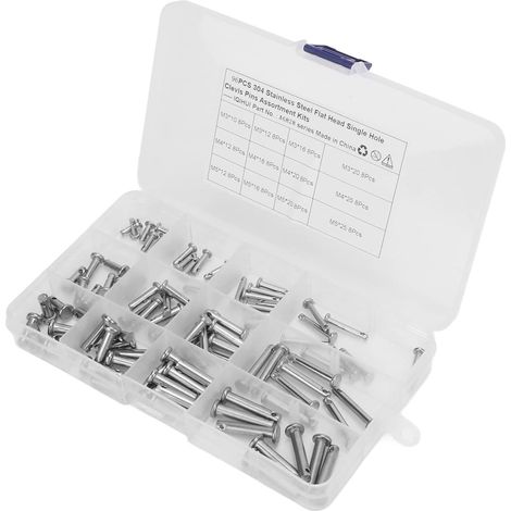 Kit assorti Cryfokt de goupilles de fourche en acier (1/5)