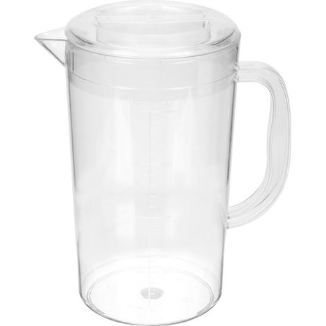 Liter Krug aus transparentem Acryl für kaltes Wasser und
