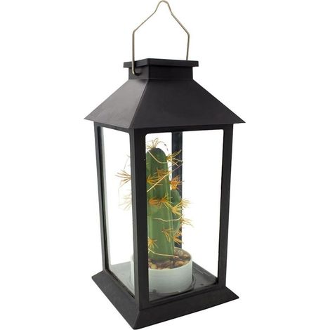 Lanterne lumineuse LED PABLO – Solaire 2 lumens – IP44 – Autonomie 8 heures – Charge 4 à 6 heures – Lumi Jardin
