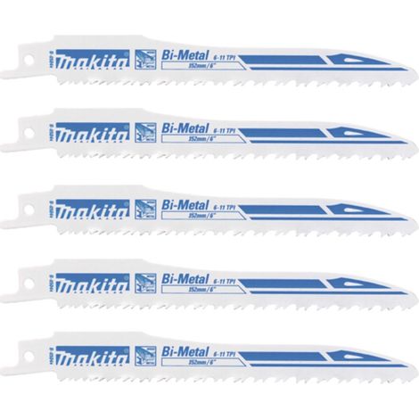 Makita B-05044 Reciprocating Blade, Pack of 5