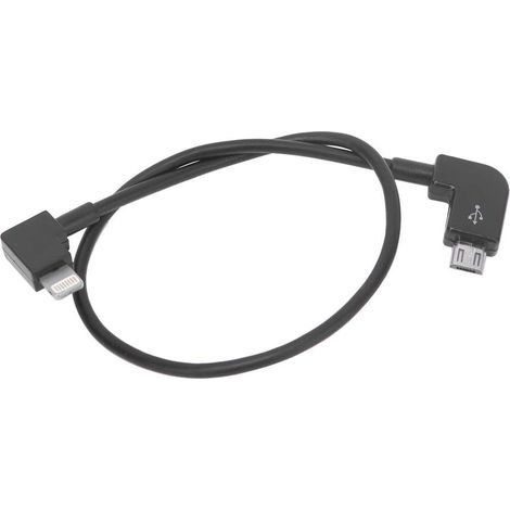 Câble Micro USB, Accessoire de câble Micro USB RC Compatible avec Le Drone Mavic Mini( Micro-USB vers USB iphone) (1/5)