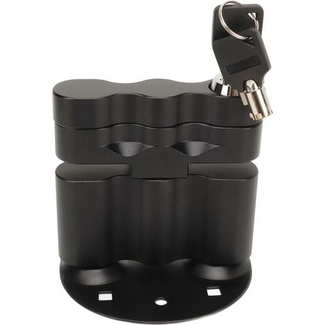 Cerradura para montaje de tanque de combustible con llave, compatible con soporte RotopaX LOX PM, para bidones y tanques de agua. (1/4)