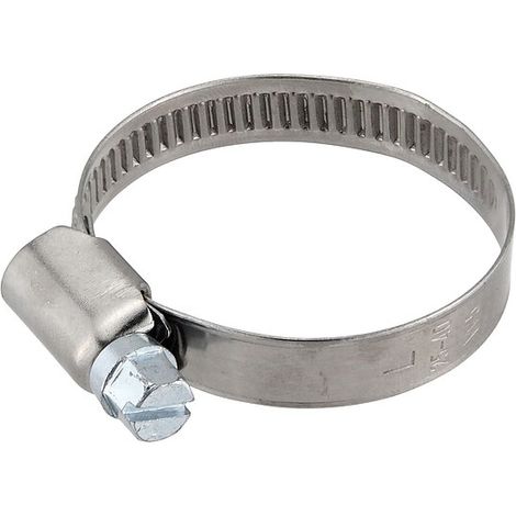 Schlauchschelle W5 aus Edelstahl (V4A) - Spannbereich 32 - 50 mm - Breite 9 mm