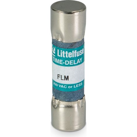 Fusibile cilindrico industriale, 10,3x38mm, 250V 20A, intervento ritardato, a norme UL-CSA - Littelfuse FLM020