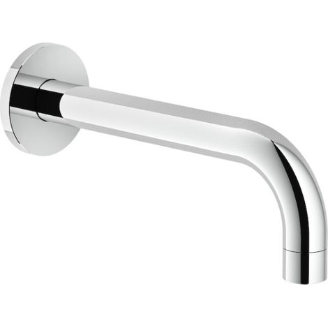 Wandauslauf für Badewanne. Nobili VELIS Serie AV00158/36CR  Verchromt - Messing