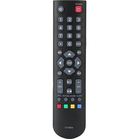 CT-8504 Ersatzfernbedienung kompatibel mit TOSHIBA-Fernsehern (1/5)