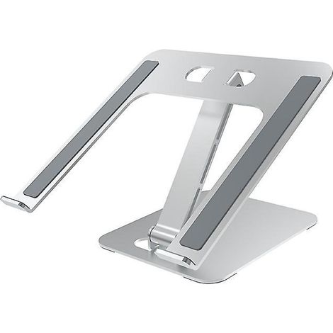 Laptopständer, verstellbarer, rutschfester, belüfteter Laptopständer aus Aluminium, ergonomisch, faltbar, kompatibel mit Macbook Air, Pro usw. (1/5)