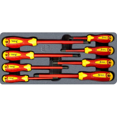 Set de tournevis isolés plats et PH MW Tools MWSV8 (1/2)
