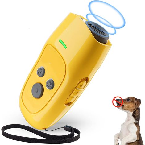 Addestratore per cani anti-abbaio ad ultrasuoni, portatile, per esterni, per animali domestici