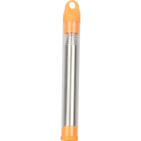 Soufflet De Poche - Acier Inoxydable - Pour Feu De Camp - Camping Randonnée Barbecue - 48,5 Cm Déplié - 1 Pièce (1/5)