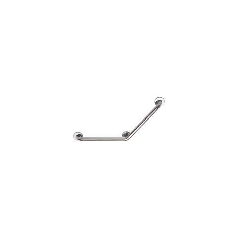 Barre de maintien coudée 135° 400x400mm inox chromé - PELLET