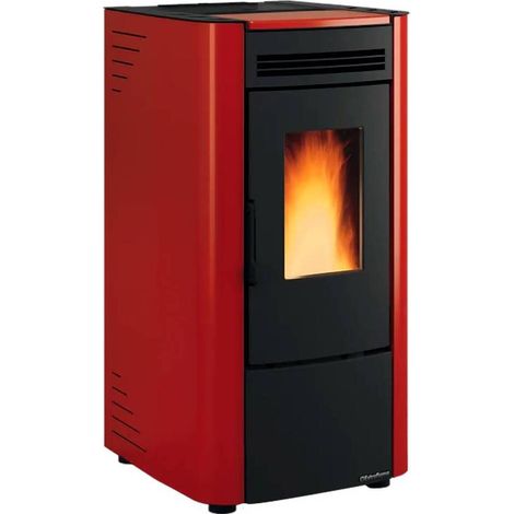 STUFA A PELLET 'KETTY 5.0' 6,5 kW - colore bianco