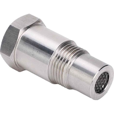 Compatible avec Adaptateur Capteur d'Oxygène O2 Acier Inoxydable Convertisseur Catalytique M18 x 1.5