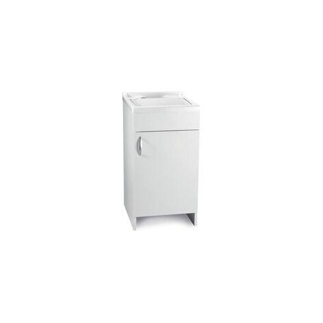 LAVATOIO LEGNO MADEIRA 45X50 CM BIANCO