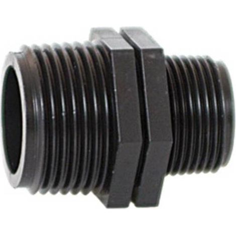 50 x RACCORDO POLIPROP NIPPLO RIDUZIONE 3/4X1/2