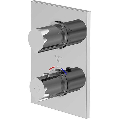 Steinberg 120 - Unterputz-Thermostatarmatur für 3 Verbraucher, verchromt 120 4123 3 (1/3)