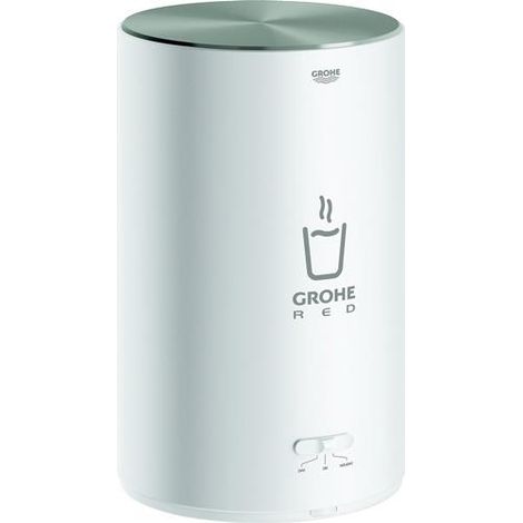 Grohe – Chauffe-eau à accumulation 40830001 4L – Haute pression pour eau bouillante – 2100W – Raccord flexible inclus