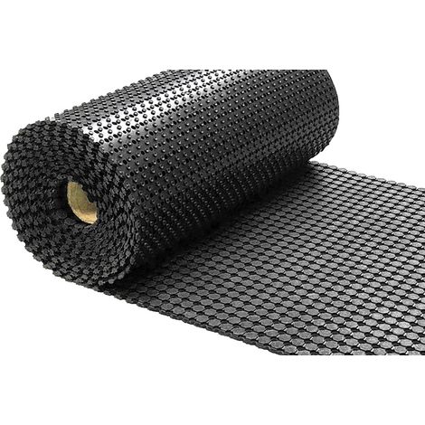 Ringgummimatte-Meterware - 100 cm Breit - 10 mm Dick - Per Meter - Rolle bis 10m