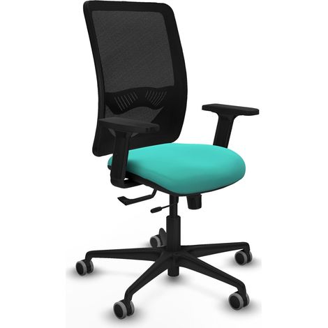 Silla de oficina piqueras y crespo Zulema negro soporte lumbar ajustable (1/2)