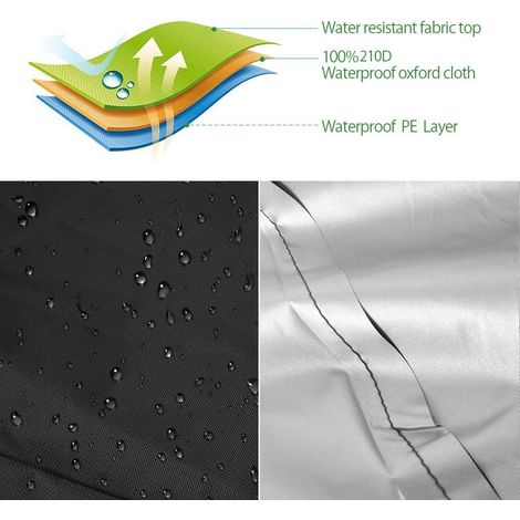 Produktbild von Abdeckung Für Gartenstühle 80x85x91 Cm – 210D Oxford, Wasserdicht & UV-beständig, Mit Verstellbarem Seil