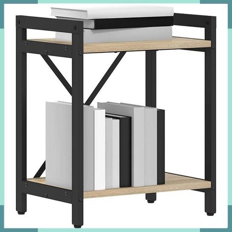 Étagère - 868372 - Chêne sonoma - Bois d'ingénierie - 40 x 30 x 50 cm (1/5)