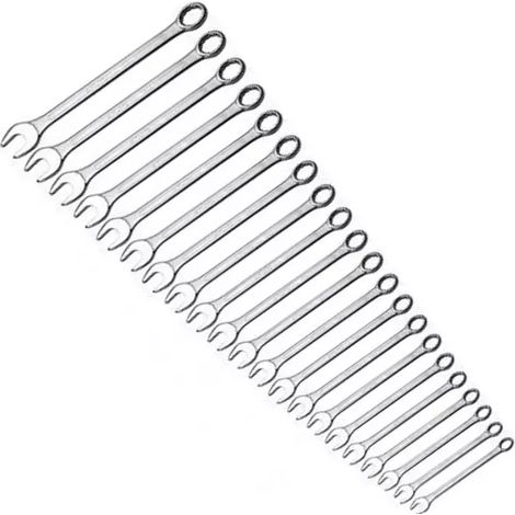 CHIAVI COMBINATE 25PZ 6-32 mm CHROME VANADIUM